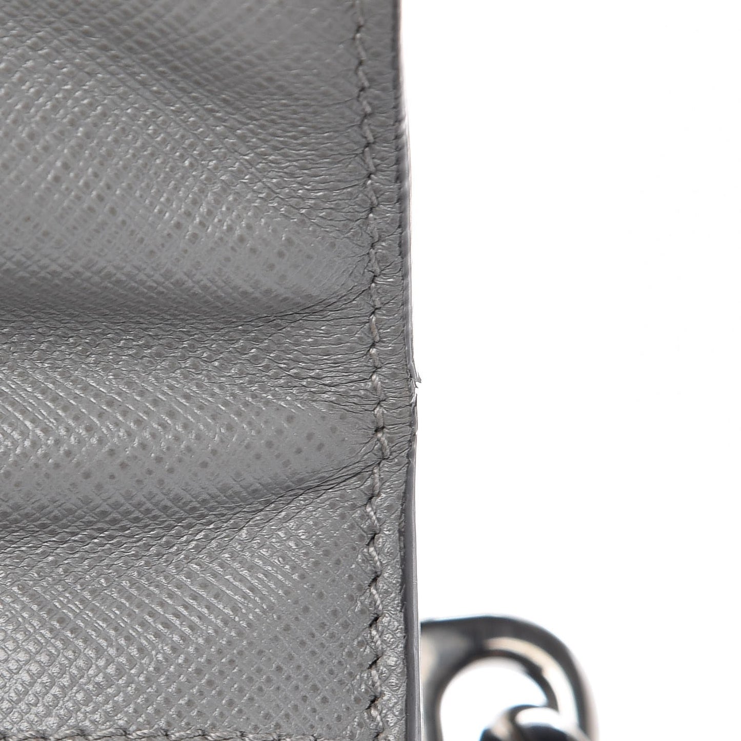 Saffiano Soft Sound Shoulder Bag Marmo Nube