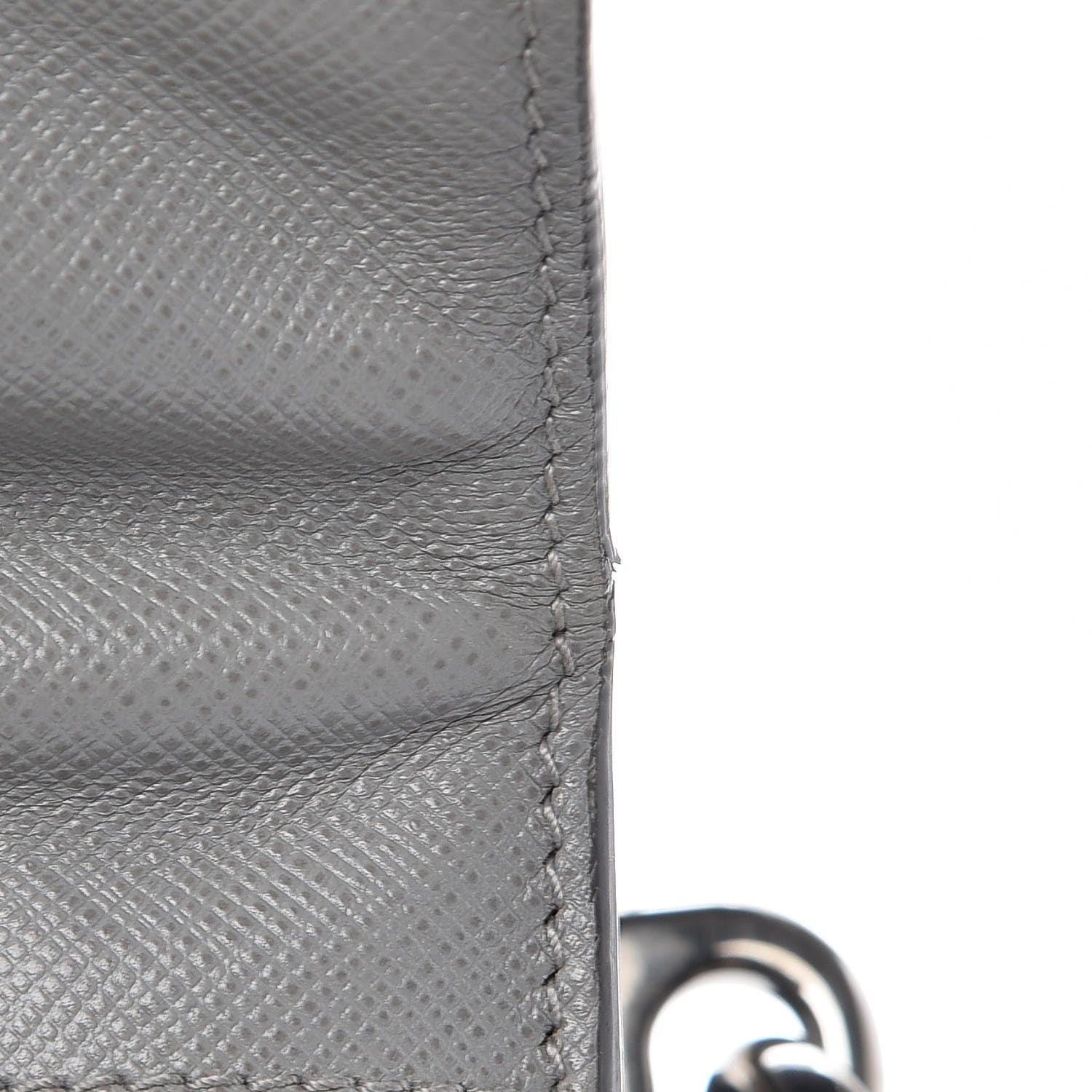 Prada Saffiano Soft Sound Shoulder Bag Marmo Nube 9 of 9