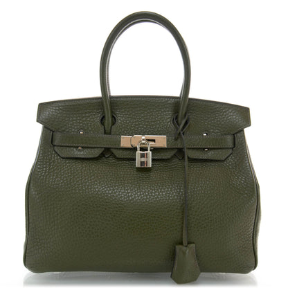 Hermes Fjord Birkin 30 Vert Olive 1 of 10