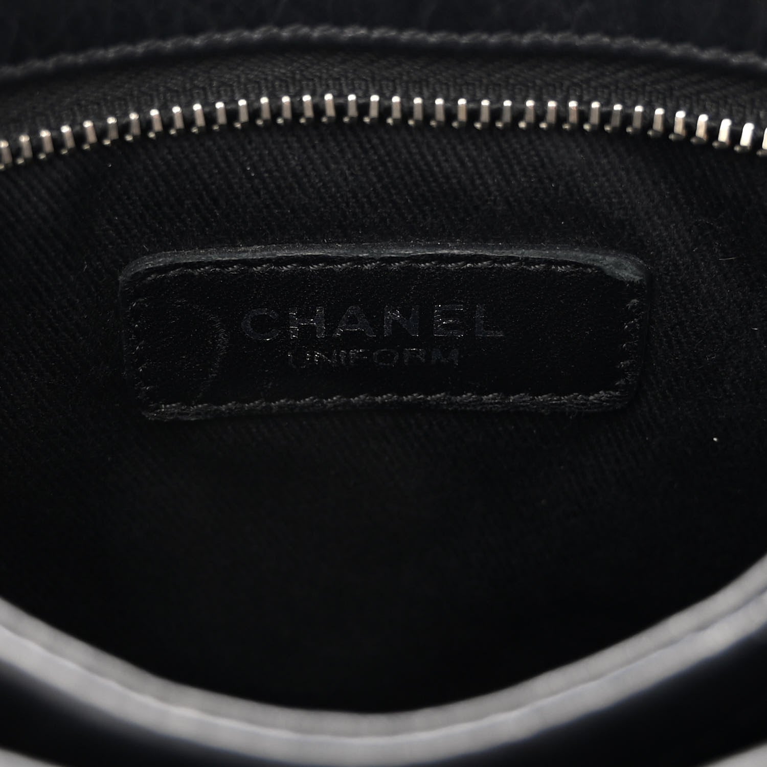 Chanel Aged Calfskin Quilted Crossbody Bag Black 6 of 10