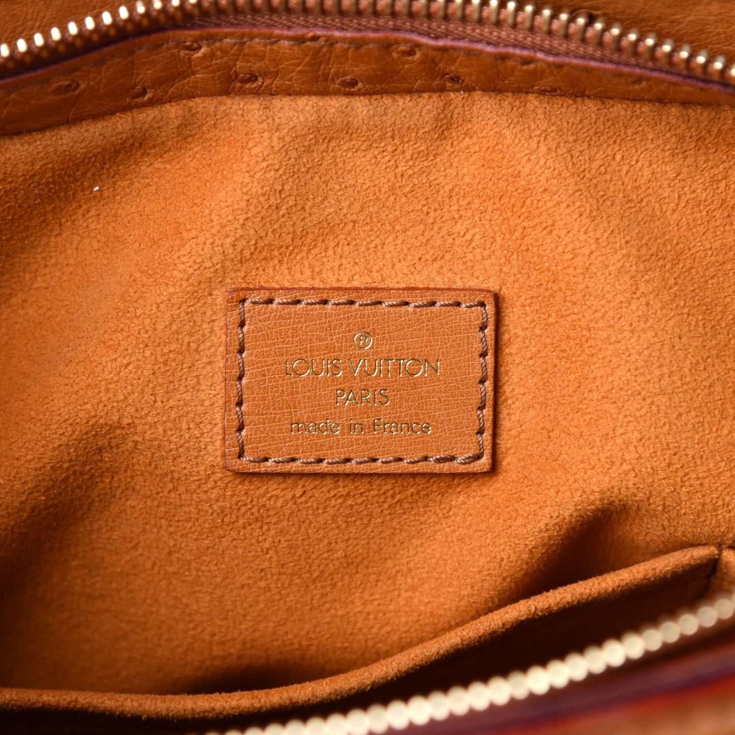 Monogram Ostrich Oskar Waltz