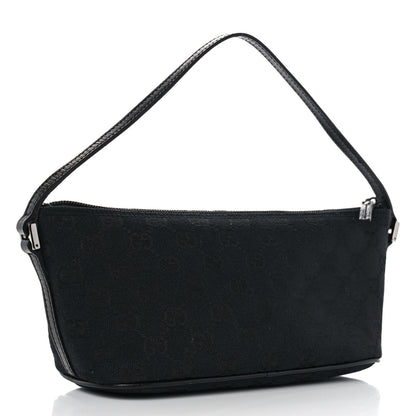 Gucci Monogram Boat Pochette Black 3 of 10