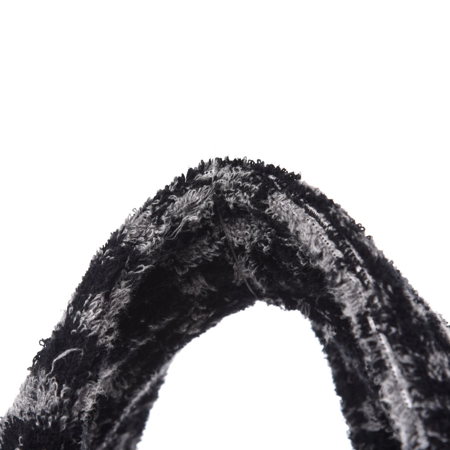 Terry Cotton CC Tote Black Grey