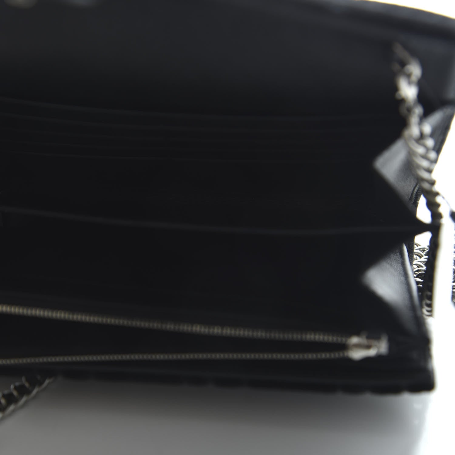 Gucci Velvet GG Monogram Mini Dionysus Chain Wallet Black 5 of 9
