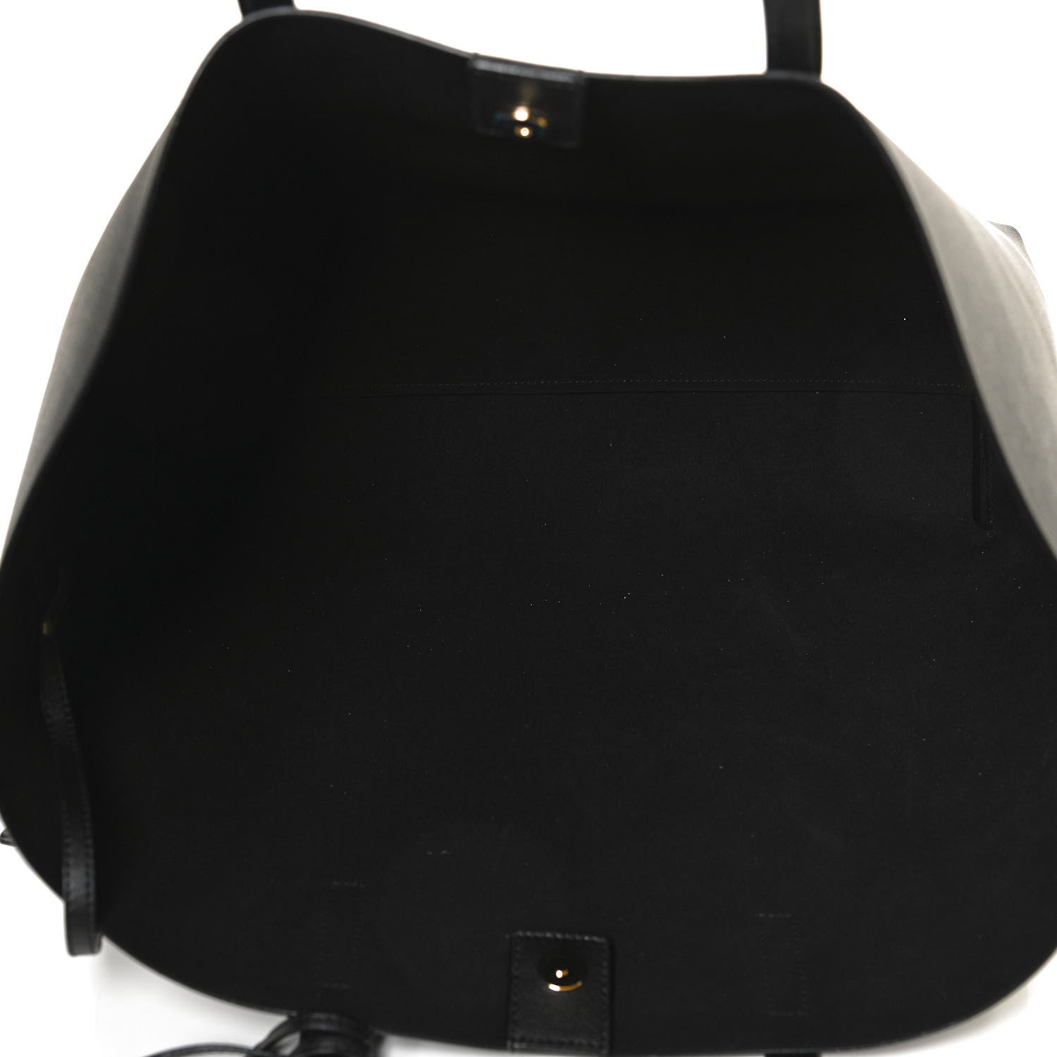 Saint Laurent Calfskin Large Shopping Tote Black 4 of 9