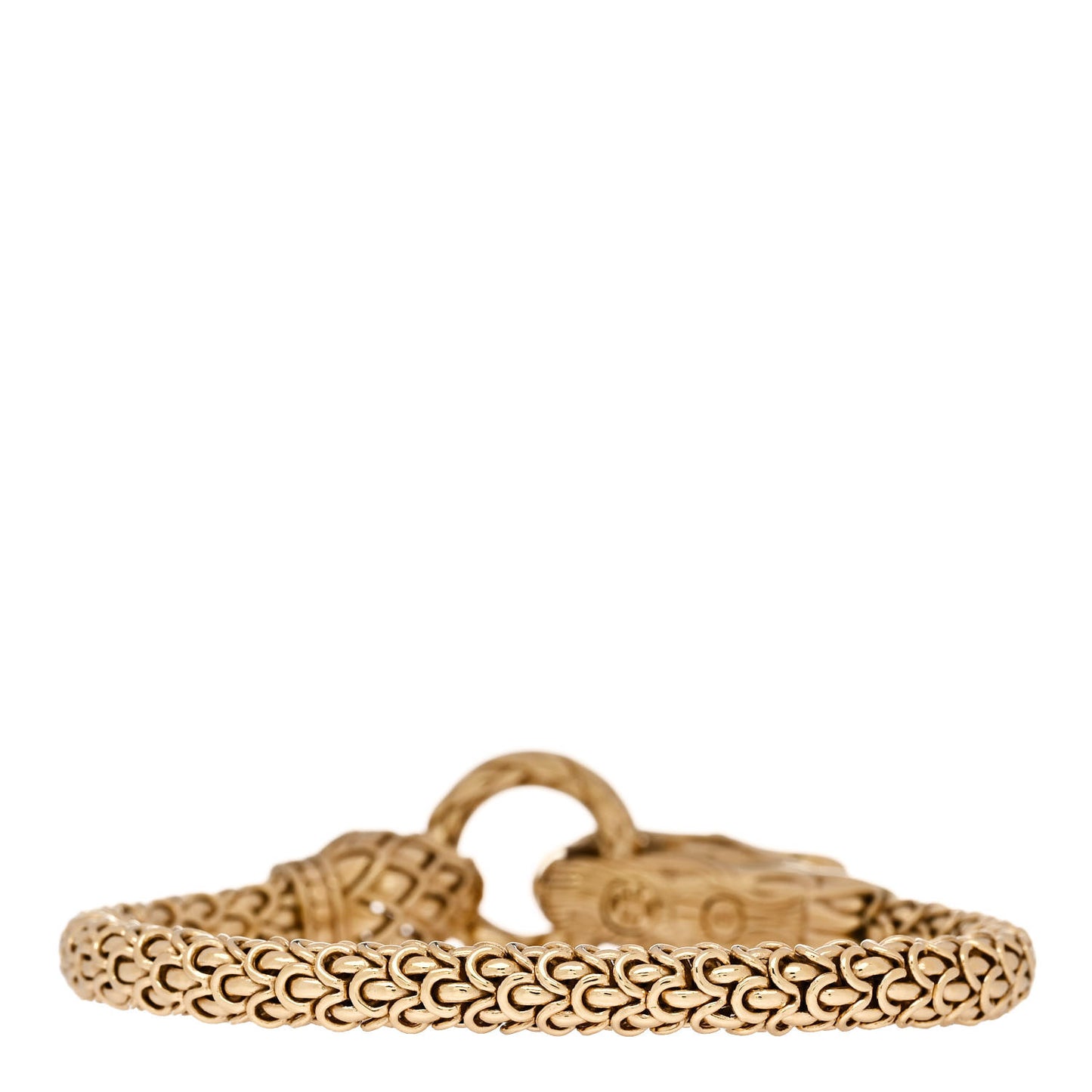 18K Yellow Gold Diamond Legends Naga Bracelet