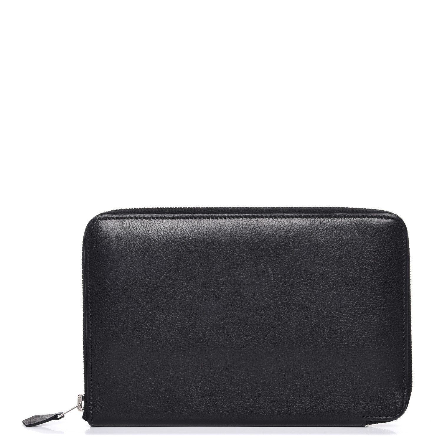 Hermes Evergrain Azap GM Combined Wallet Black 1 of 7