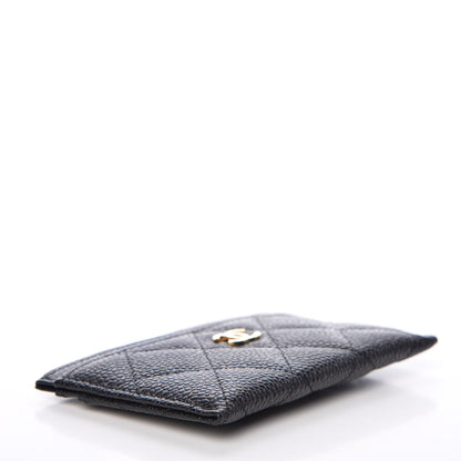 Chanel Caviar Quilted Card Holder Black 4 of 8