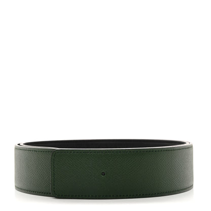 Hermes Epsom 42mm Belt Strap 90 Black Vert Anglais 1 of 10