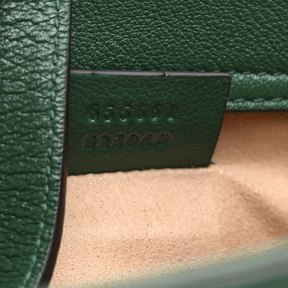 Gucci Wonka Grain Calfskin Mini Diana Tote Bag Green Yellow Fluo 8 of 14