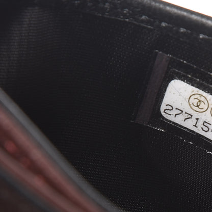 Chanel Lambskin Quilted Card Holder Black 8 of 8