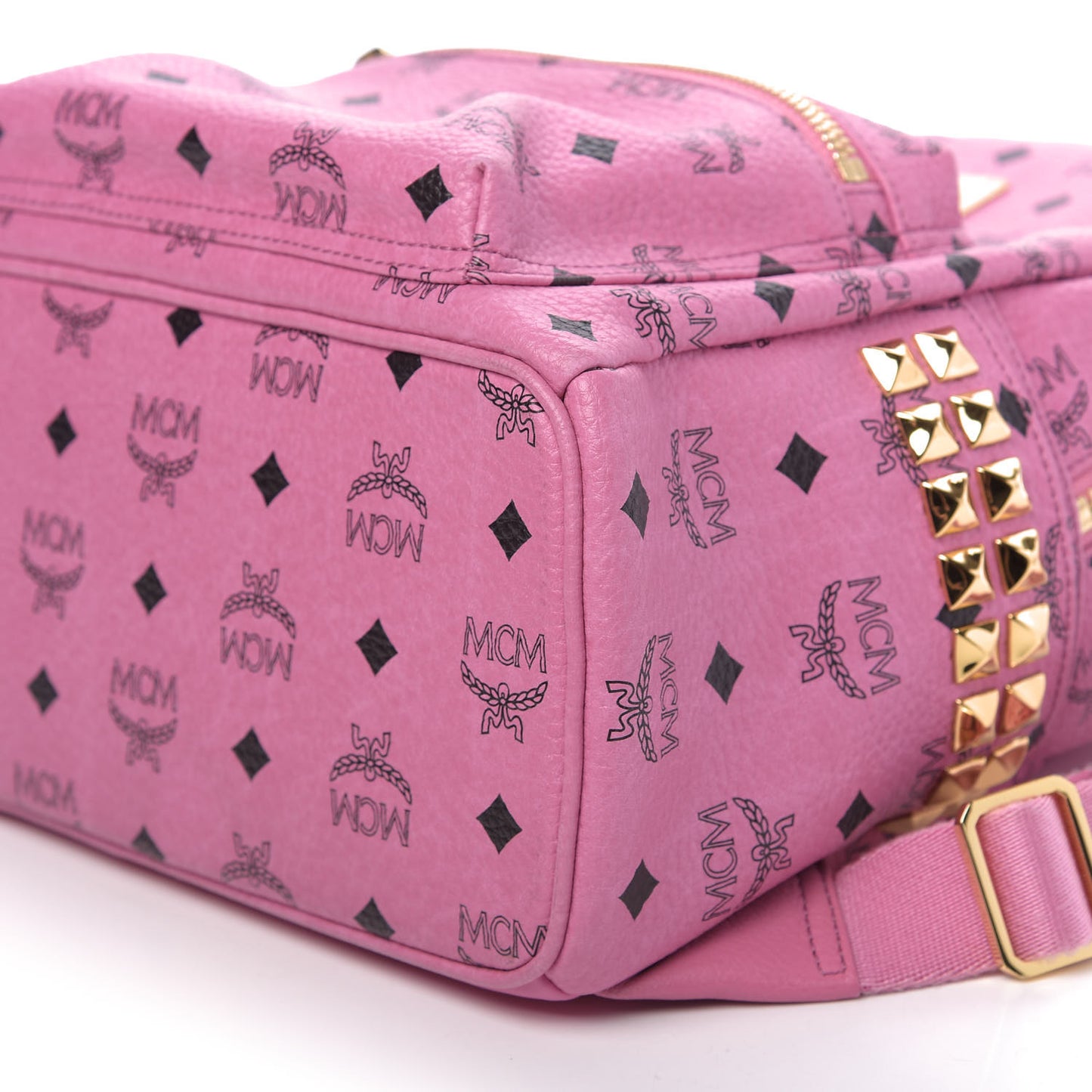 Visetos Small Side Stud Stark Backpack Pink