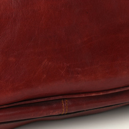 Christian Dior Calfskin Gaucho Double Saddle Red 17 of 23
