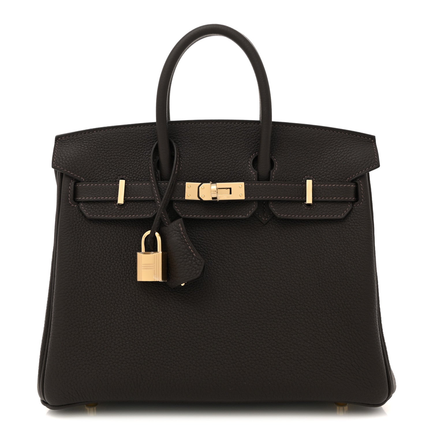 Hermes Togo Birkin 25 Bai Brun 1 of 10