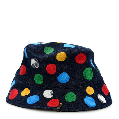 Louis Vuitton LV x YK Monogram Dots Bucket Hat 5 of 8