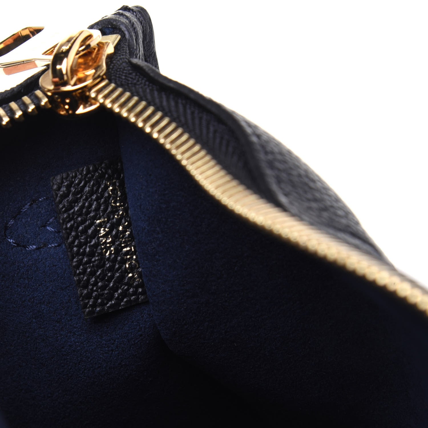 Louis Vuitton Empreinte Monogram Giant Neverfull MM Pochette Black 6 of 8