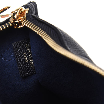 Louis Vuitton Empreinte Monogram Giant Neverfull MM Pochette Black 6 of 8