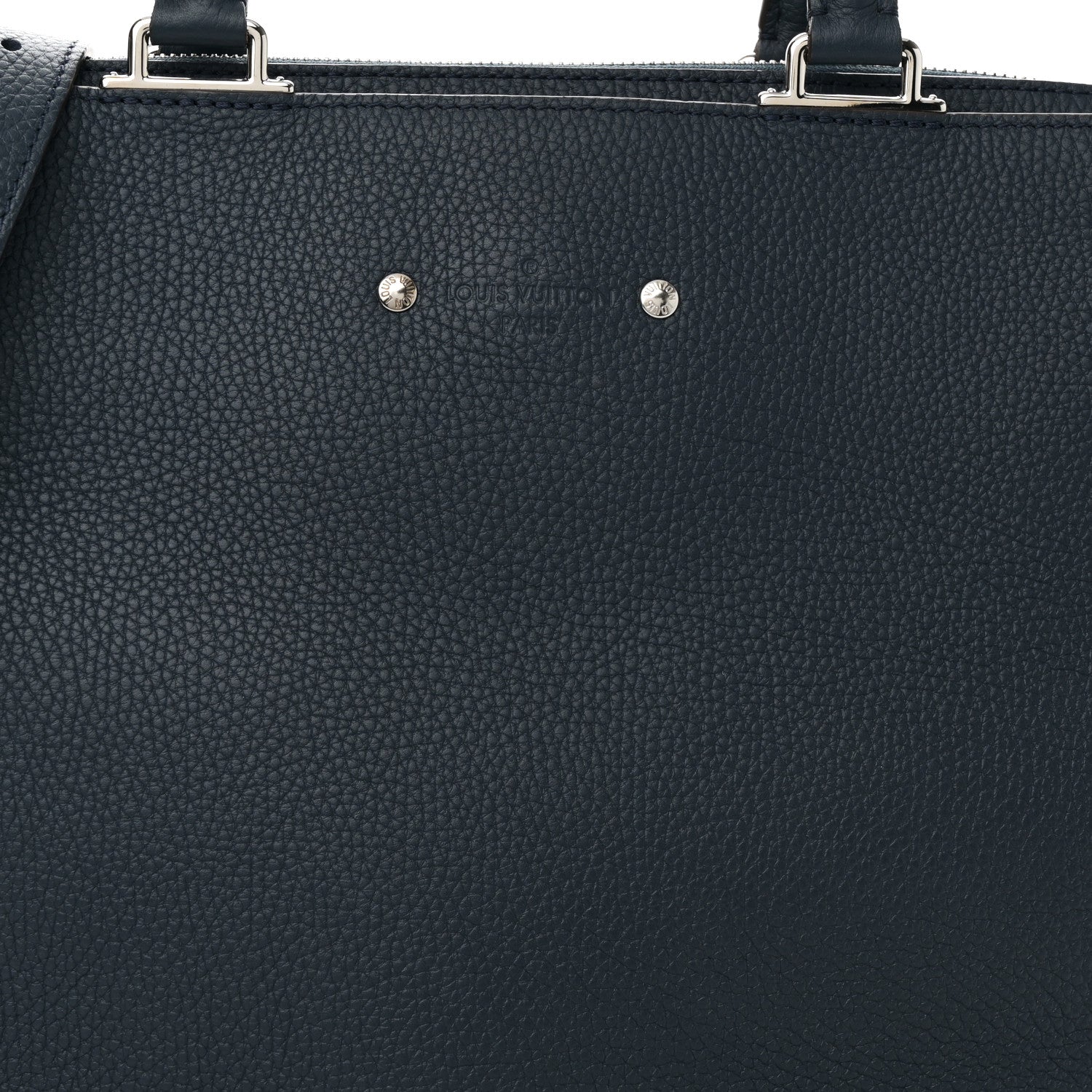 Louis Vuitton Taurillon Armand Briefcase Blue 7 of 9