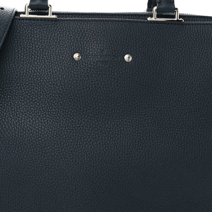 Louis Vuitton Taurillon Armand Briefcase Blue 7 of 9