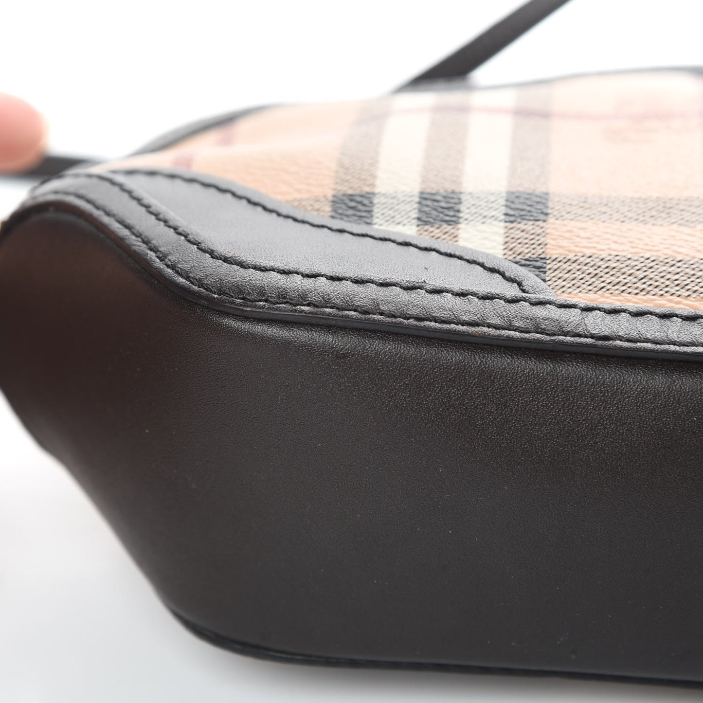 Haymarket Check Mini Orchard Crossbody Chocolate