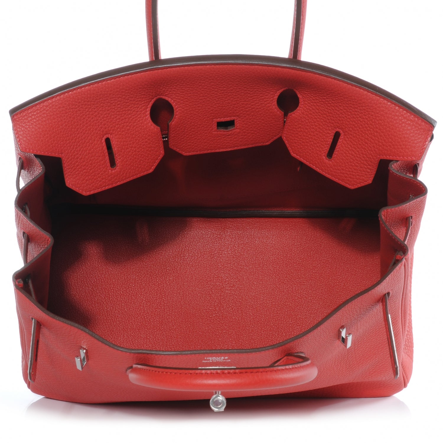 Hermes Togo Birkin 35 Rouge Casaque 5 of 10