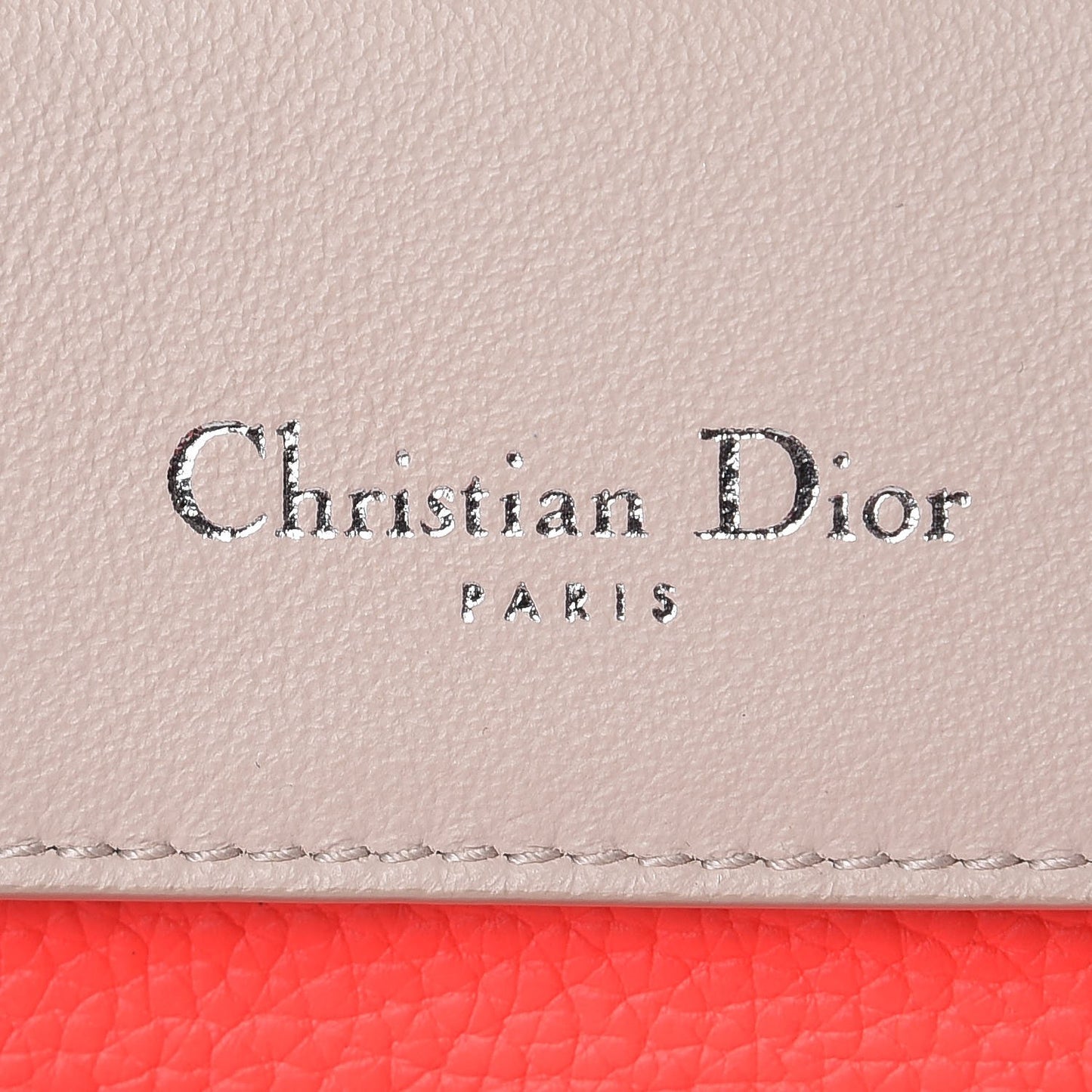 Bullcalf Mini Be Dior Satchel Fluorescent Goji Pink