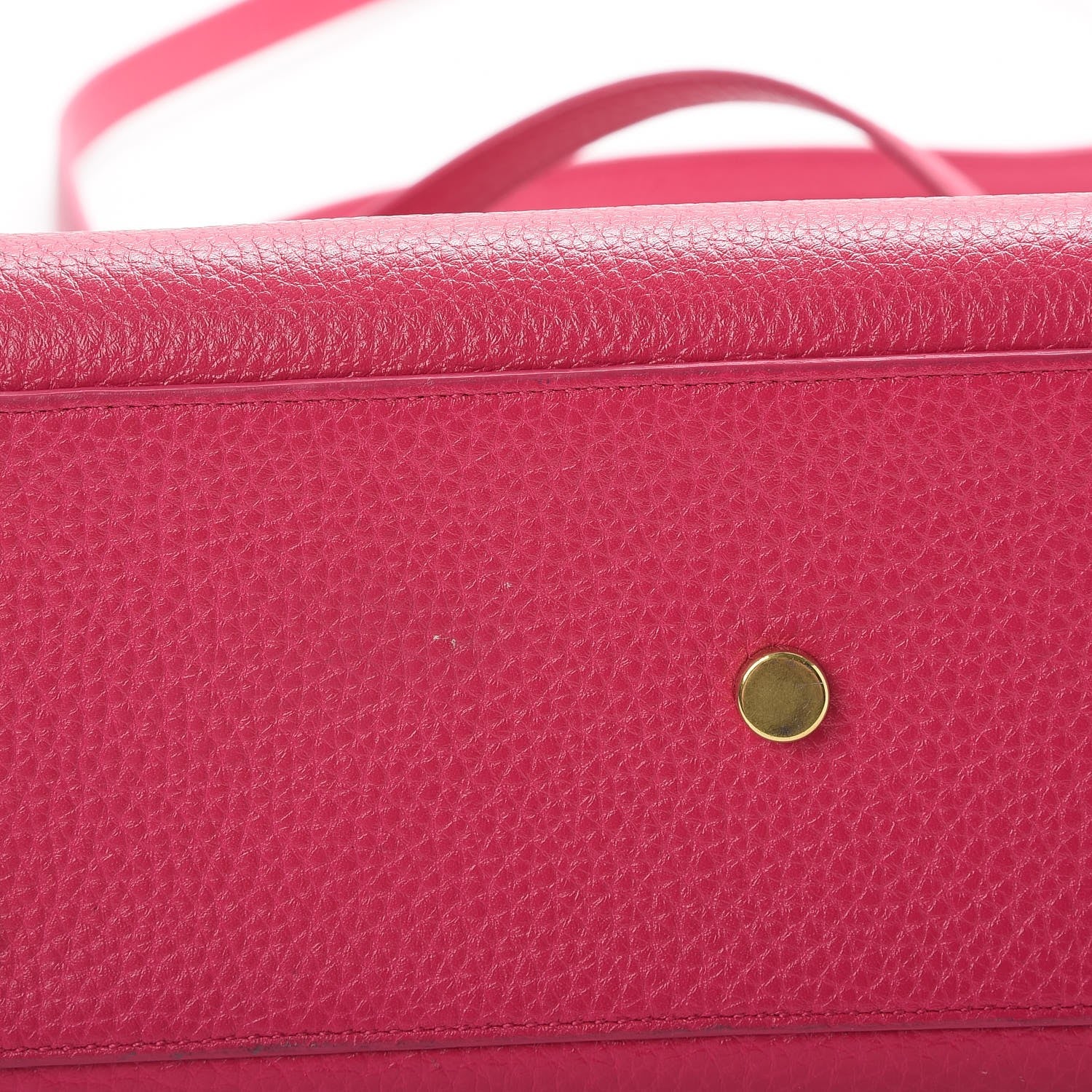 Saint Laurent Calfskin Baby Sac De Jour Fuchsia 11 of 12