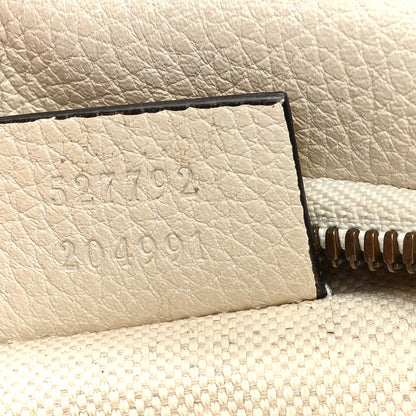 Gucci Grained Calfskin Small Logo Belt Bag White 7 of 9