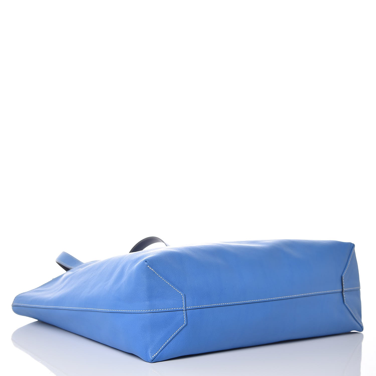 Hermes Veau Sikkim Double Sens 45 Tote Bleu Sapphire Paradis 8 of 13