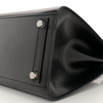Hermes Box Birkin Sellier 25 Black 9 of 13