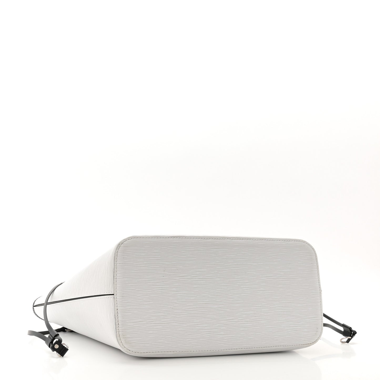 Epi Neverfull MM White Scarlet Black