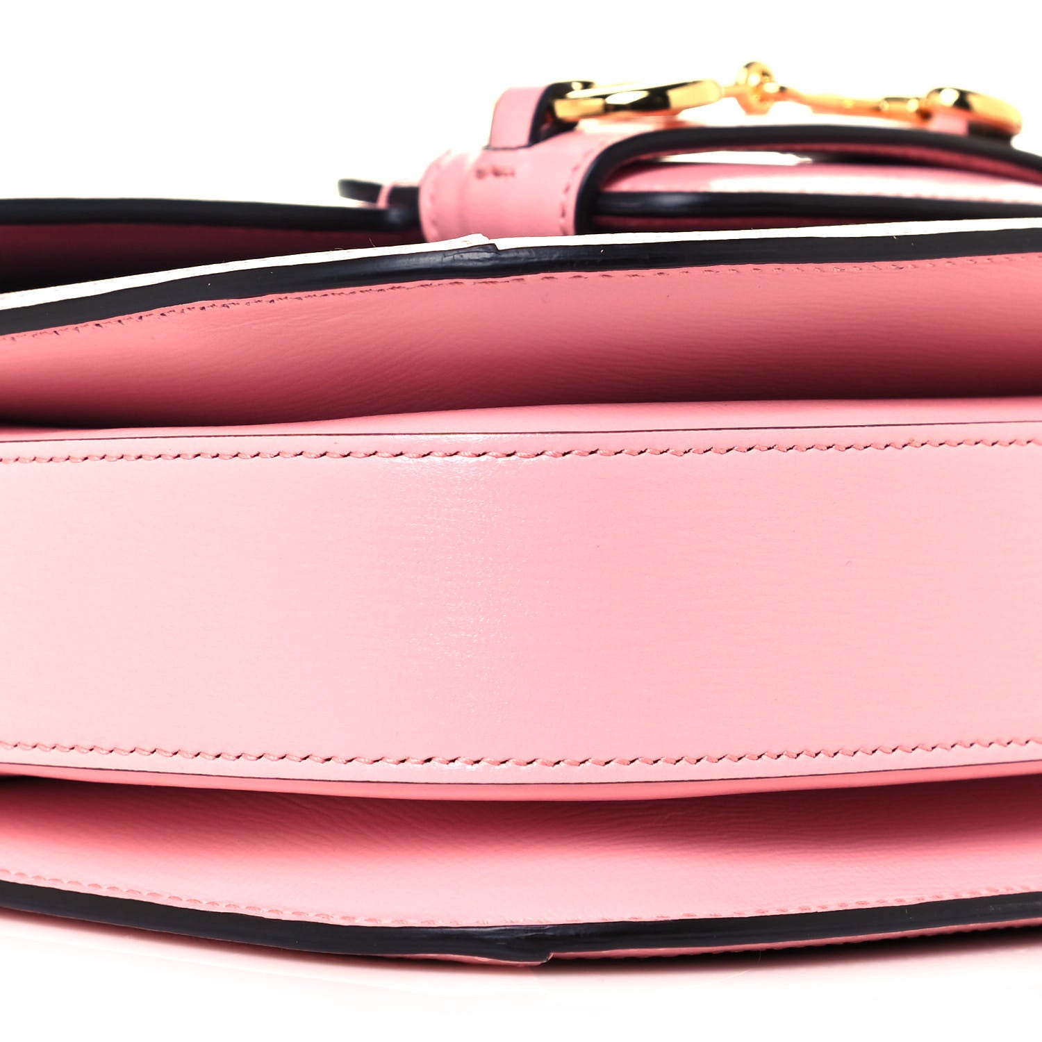 Gucci Azalea Calfskin Horsebit 1955 Shoulder Bag New Cherry Red Wild Rose 10 of 11