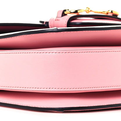 Gucci Azalea Calfskin Horsebit 1955 Shoulder Bag New Cherry Red Wild Rose 10 of 11
