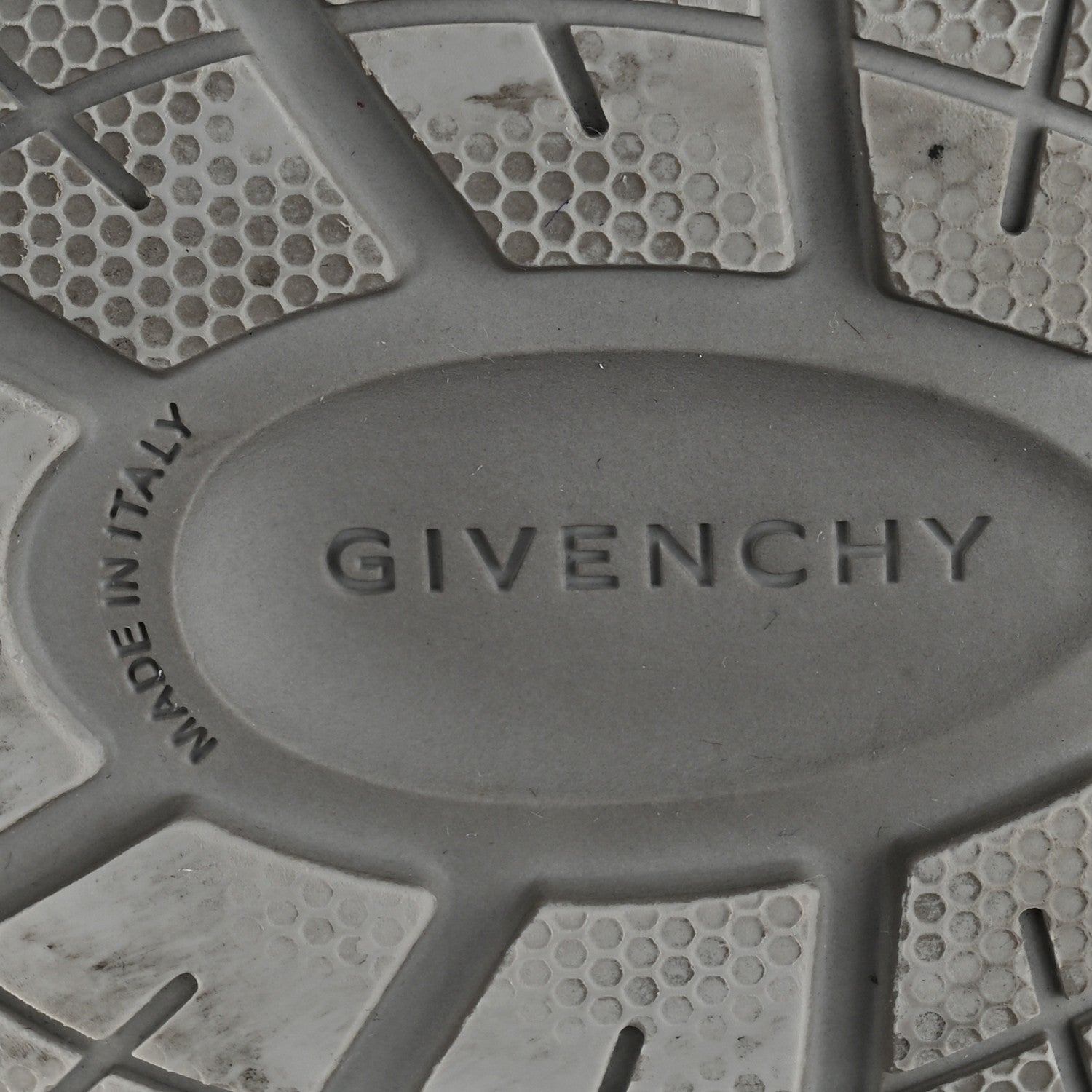 Givenchy Suede Calfskin TK MX Sneakers 44 Light Grey 7 of 9