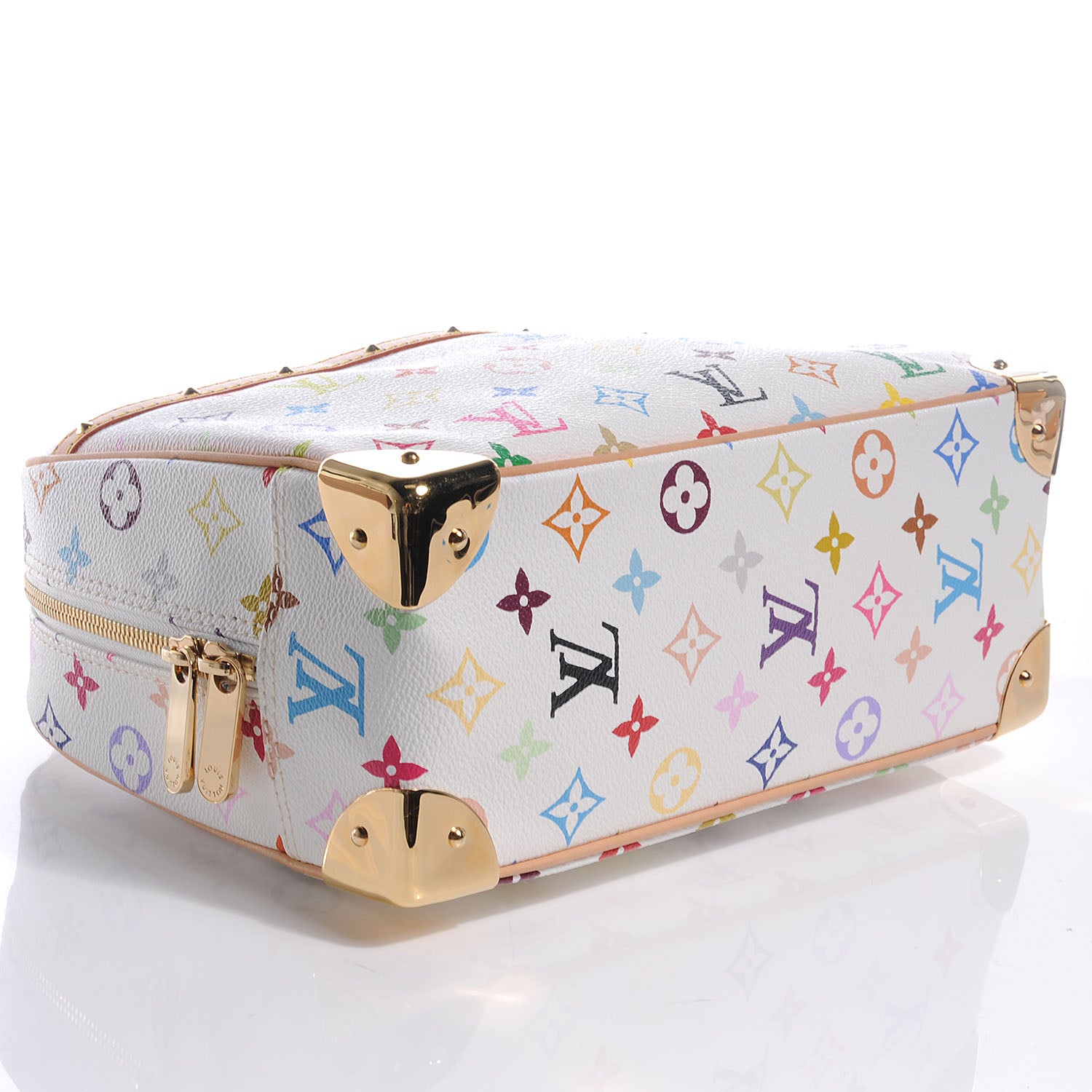 Louis Vuitton Monogram Multicolor Trouville White 4 of 9
