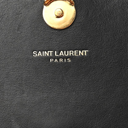 Saint Laurent Calfskin Small Classic Monogram Kate Tassel Satchel Black 6 of 10