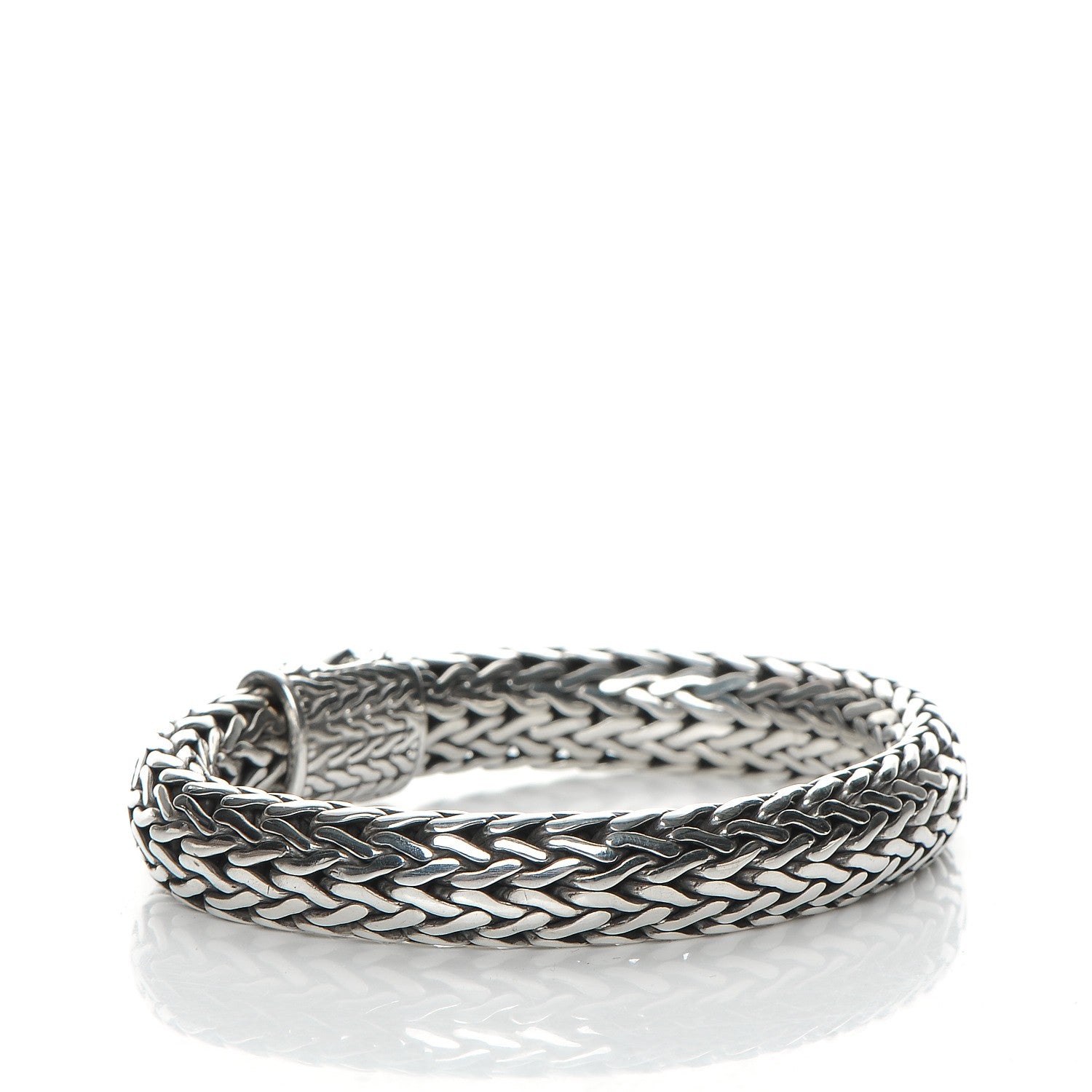 John Hardy Sterling Silver Medium Classic Chain Bracelet 3 of 7