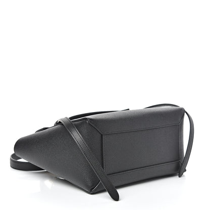 Celine Grained Calfskin Micro Belt Bag Black 4 of 11