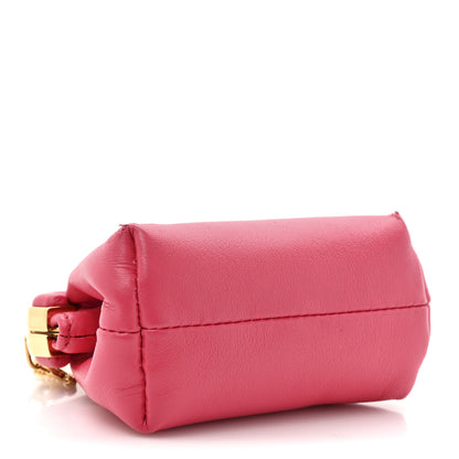 Fendi Shiny Nappa Nano Fendi First Bag Charm Lampone 4 of 13