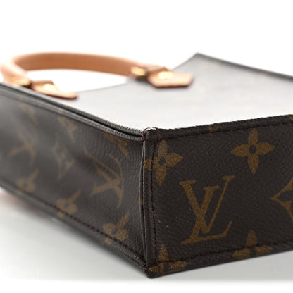 Louis Vuitton Monogram Petit Sac Plat 8 of 9