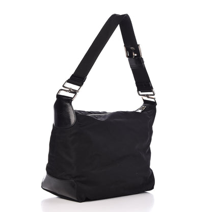Prada Nylon Vela Shoulder Bag Black 3 of 7
