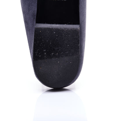 Hermes Suede Goatskin Fur Roxane Mules 38.5 12 of 13
