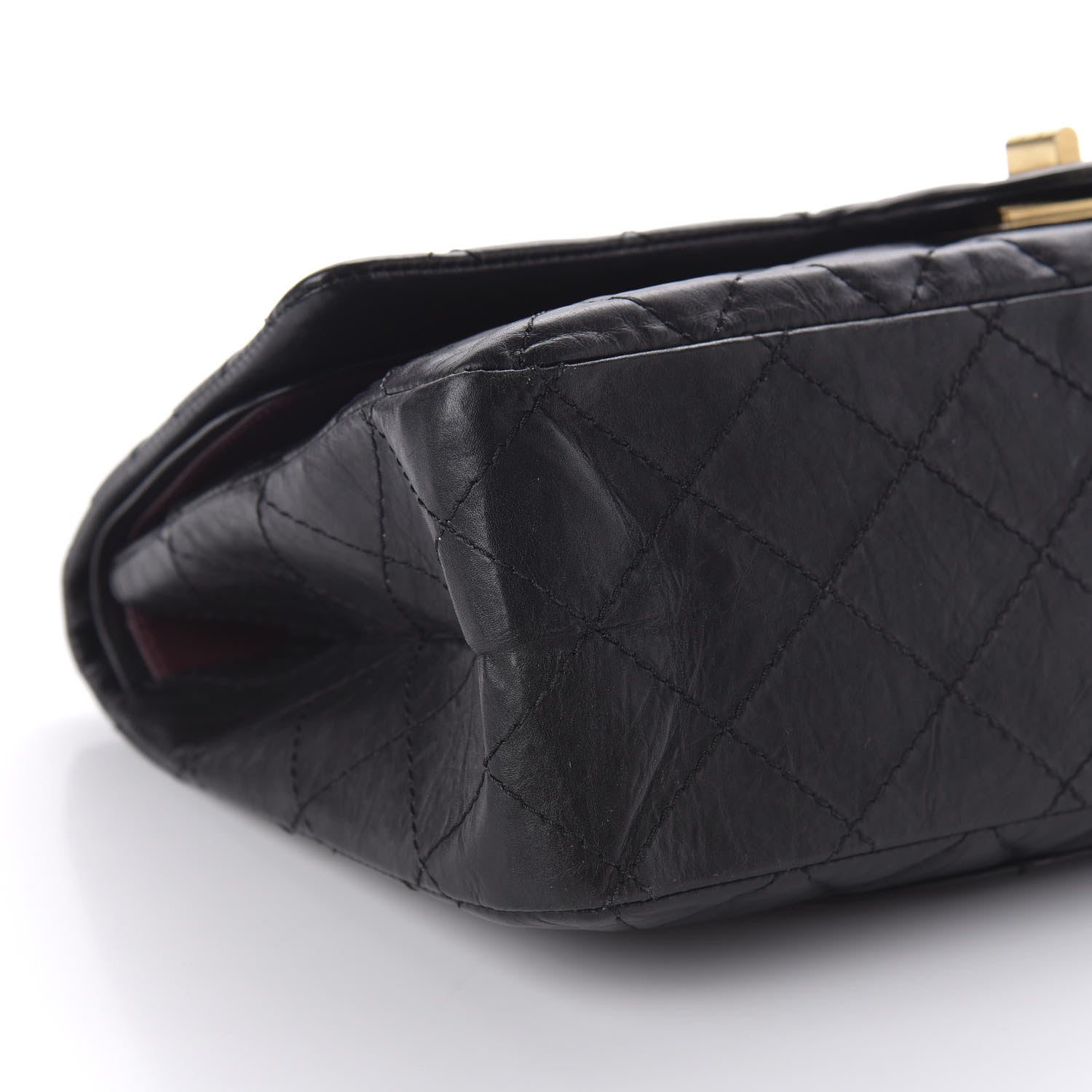 Chanel Aged Calfskin Quilted 2.55 Reissue 227 Flap Black 6 of 10