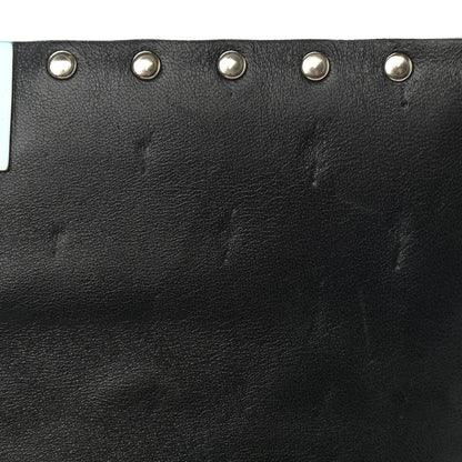 Valentino Garavani Metallic Nappa Rockstud Spike Wallet on Chain Mekong 9 of 9