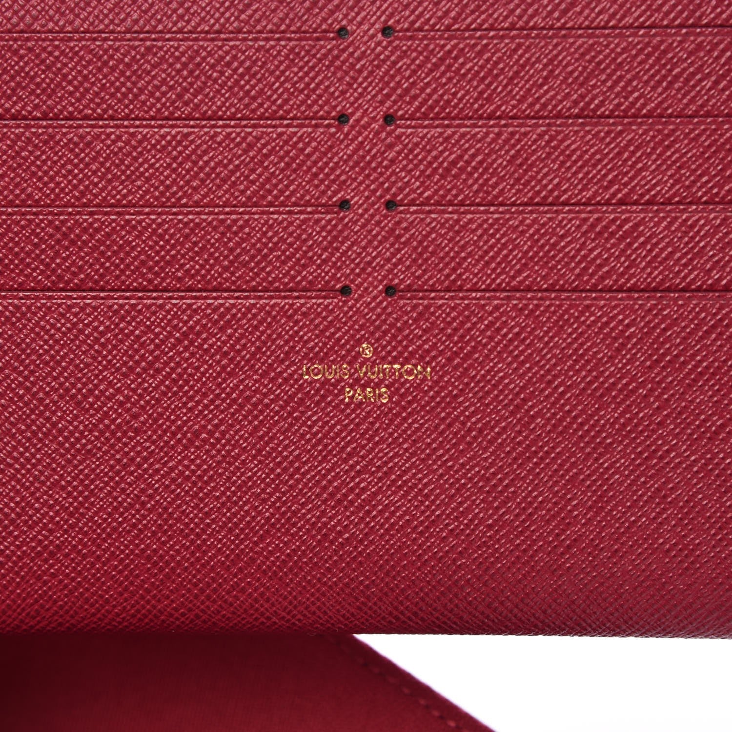 Louis Vuitton Monogram Pochette Felicie Chain Wallet Fuchsia 7 of 9