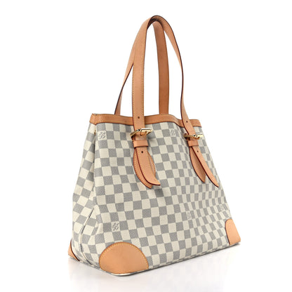 Louis Vuitton Damier Azur Hampstead MM 3 of 8