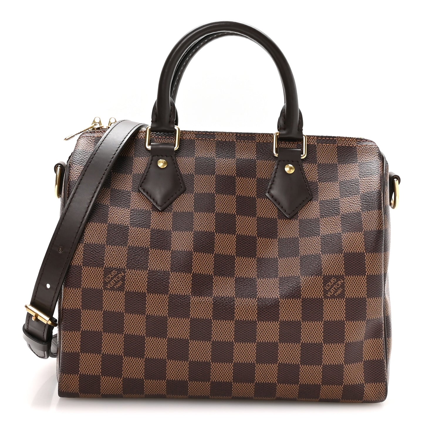 Damier Ebene Speedy Bandouliere 25