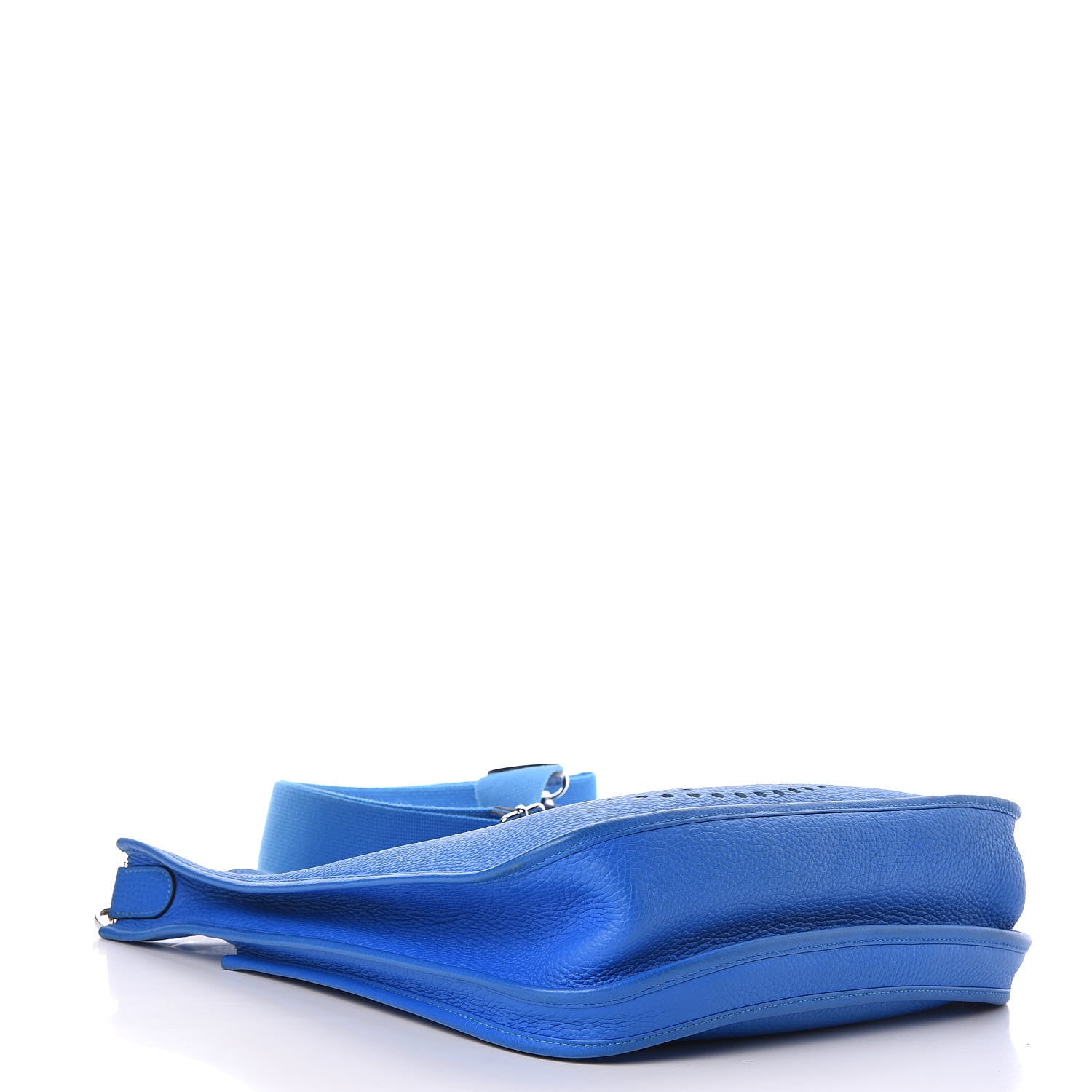 Hermes Taurillon Clemence Evelyne III GM Bleu Hydra 4 of 11