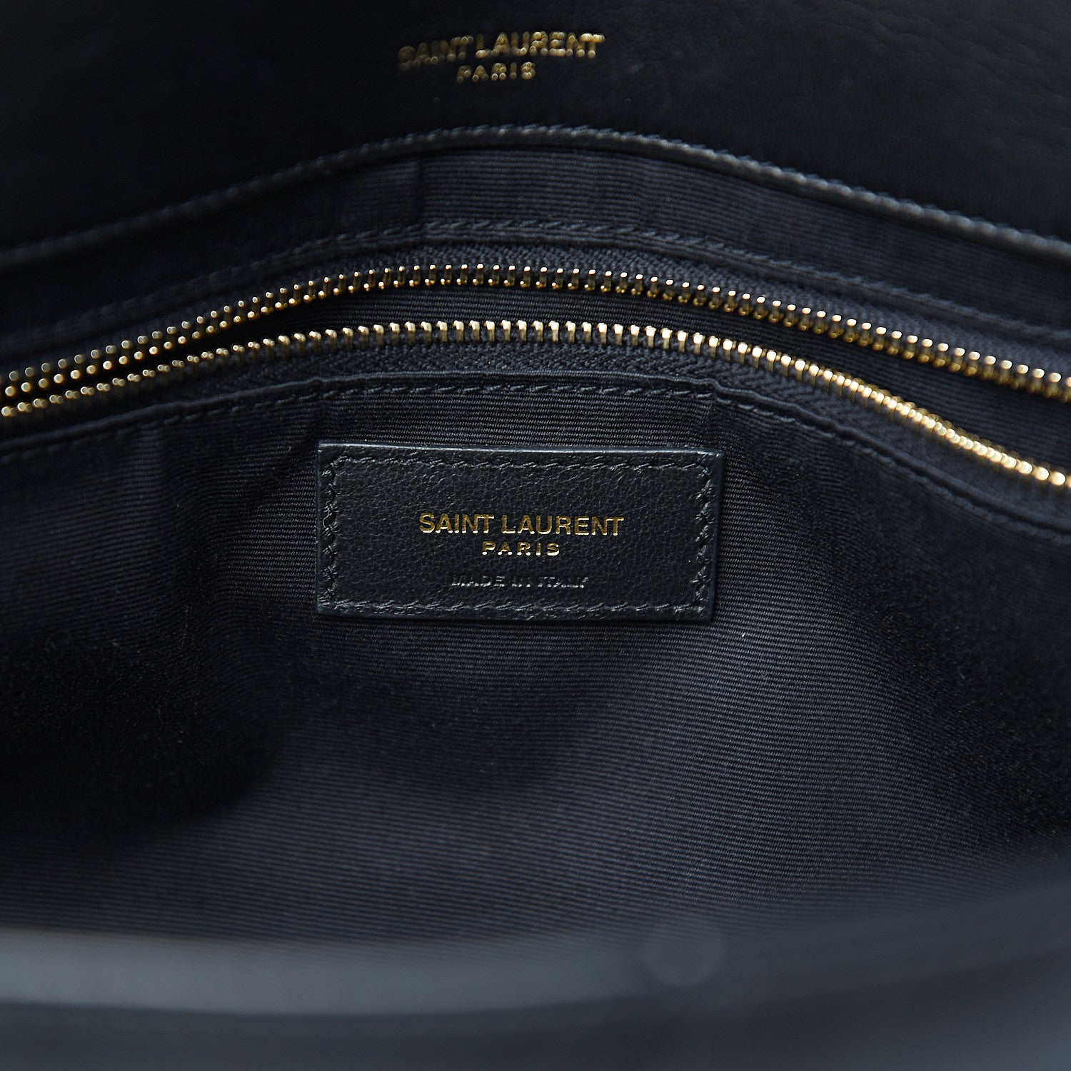 Saint Laurent Lambskin Patchwork Monogram Large Jamie Black 6 of 15