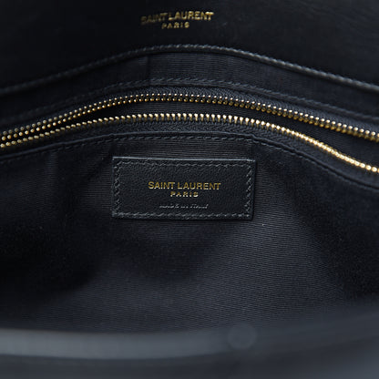 Saint Laurent Lambskin Patchwork Monogram Large Jamie Black 6 of 15